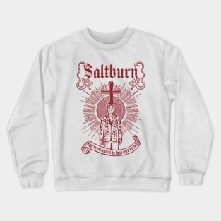 Saltburn vintage folk horror style design Crewneck Sweatshirt